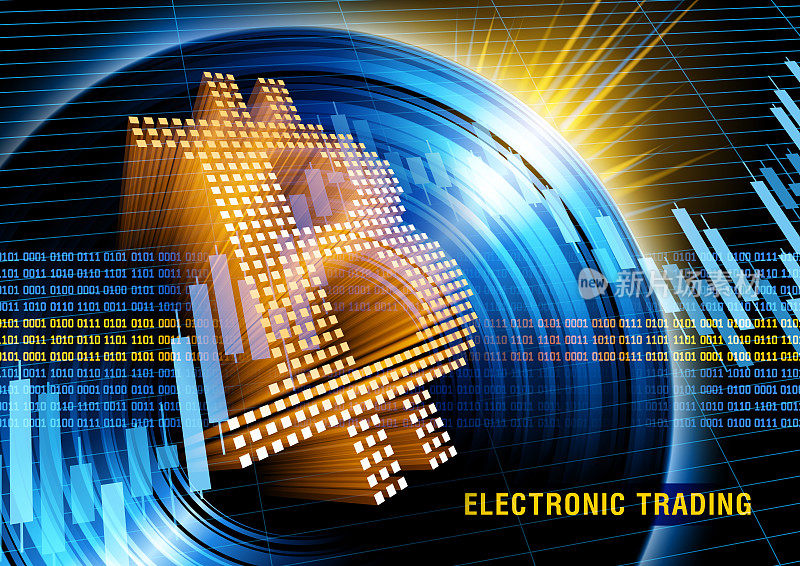 Electronic trading bitcoin